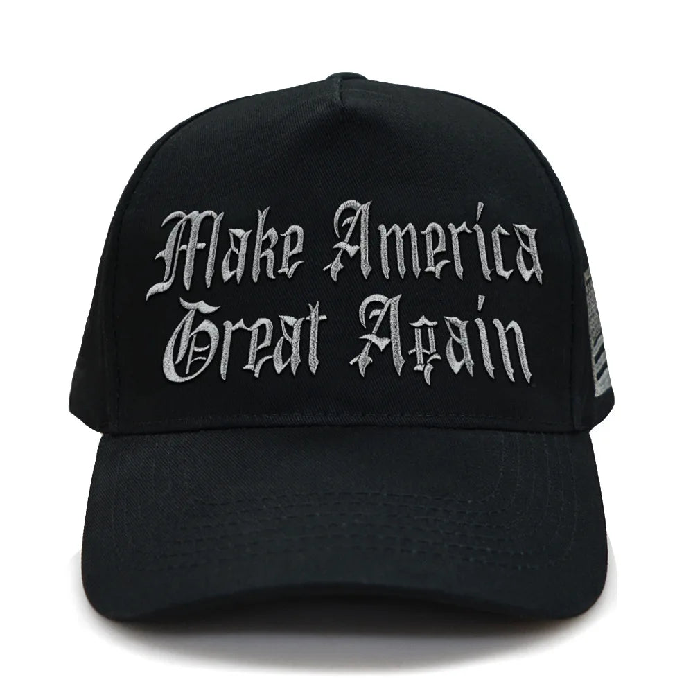 Dark Gothic MAGA Hat