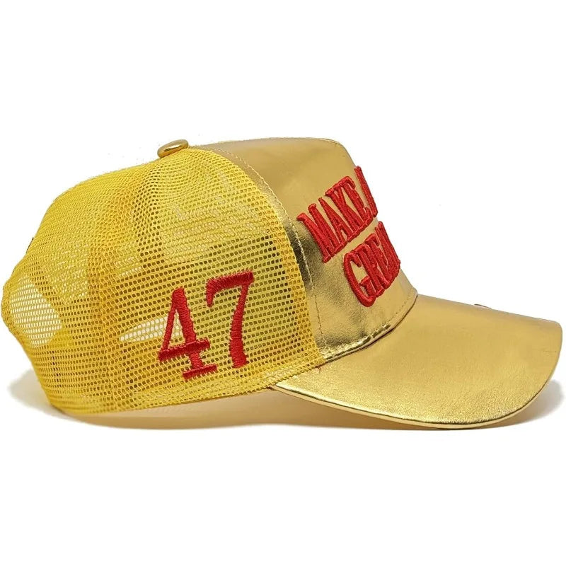 GOLD MAGA HAT