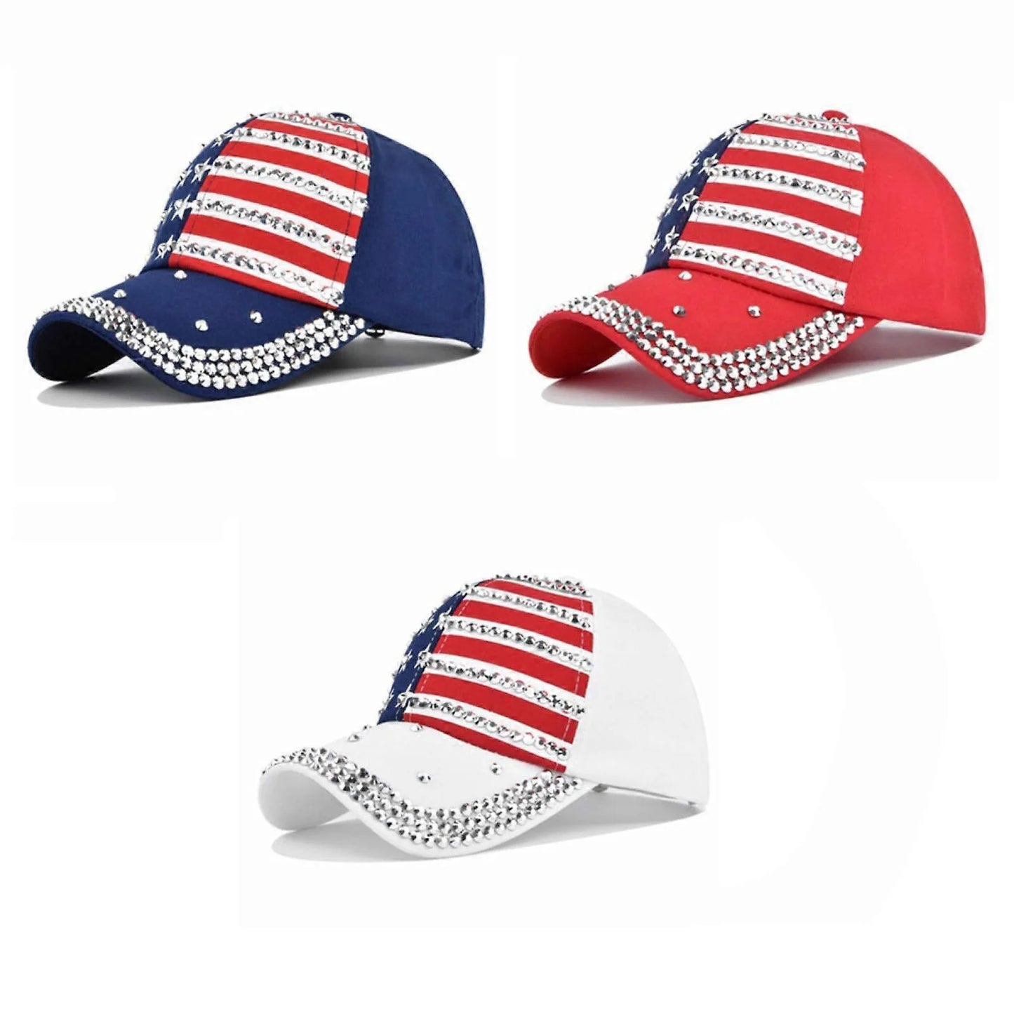 Bling MAGA Baseball Cap